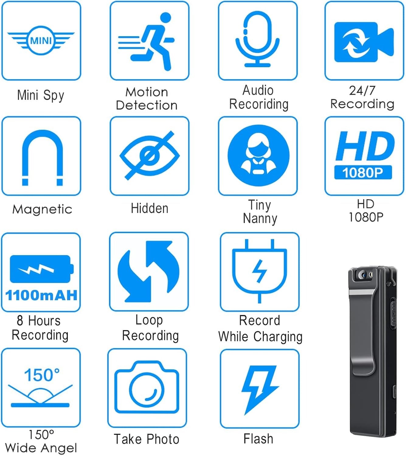 Mini Pocket Camera Video Recorder - EmiratCart